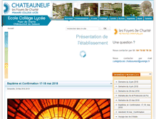 Tablet Screenshot of ecoledufoyer.com